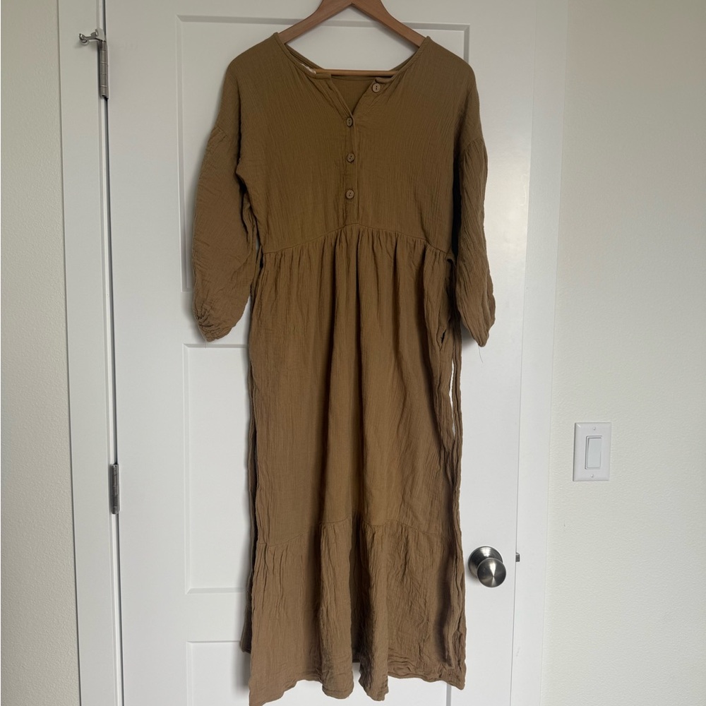 LCW Tan Lily Dress